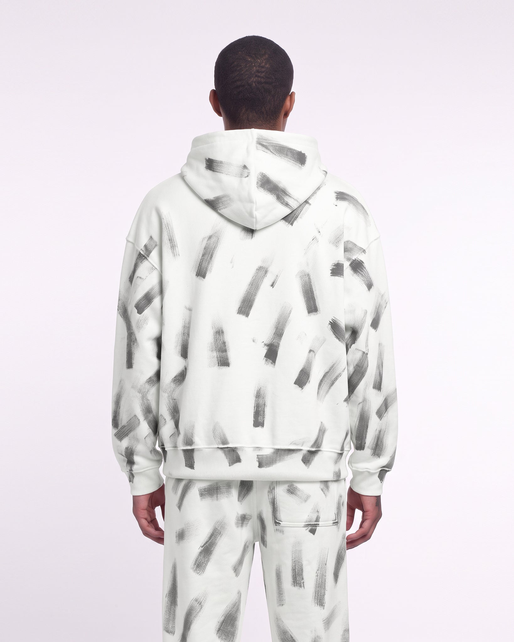 Paint Swash Hoodie (Bone)