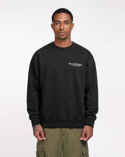 Oversized Sweatshirt La Lutte Éternelle (Black)