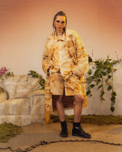 Rust Dyed Short