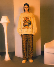 Mask Trio Sweatshirt (Beige)