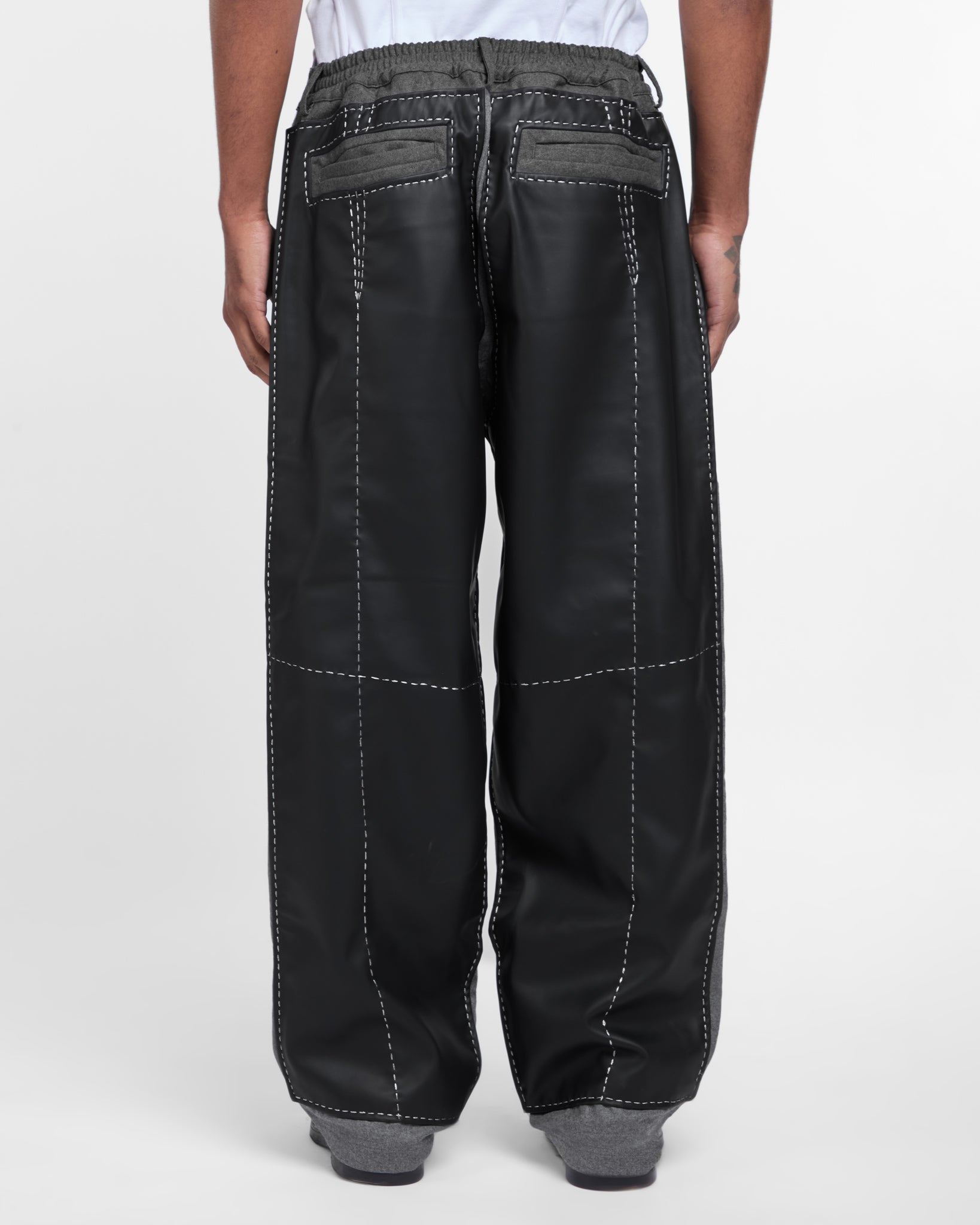 PAS Embroidered Trousers (Black)