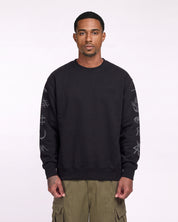 Oversized Sweatshirt Good and Evil Spirits (Black)