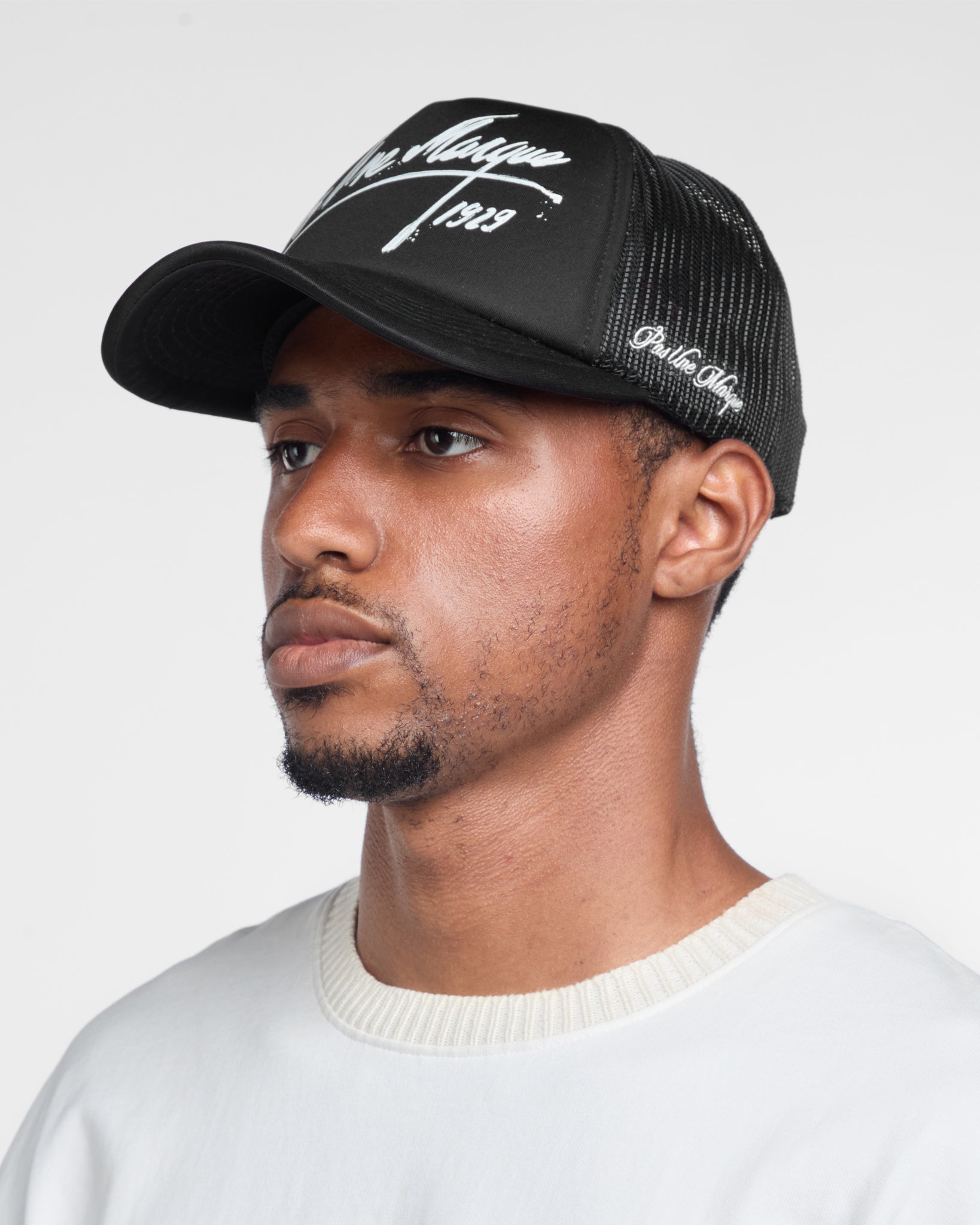Signature PAS Trucker Hat (Black)