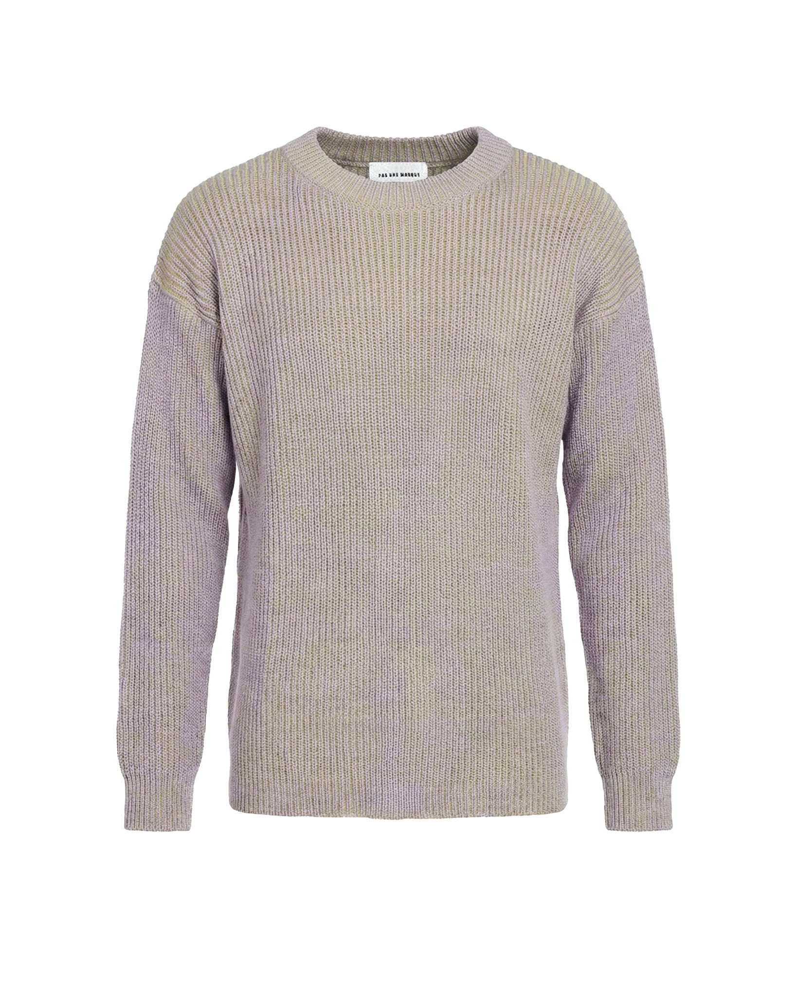 Knitted Sweatshirt Long Sleeve (Grey)