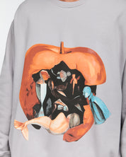 The Whisper of Time Sweatshirt (Silver Filigree)