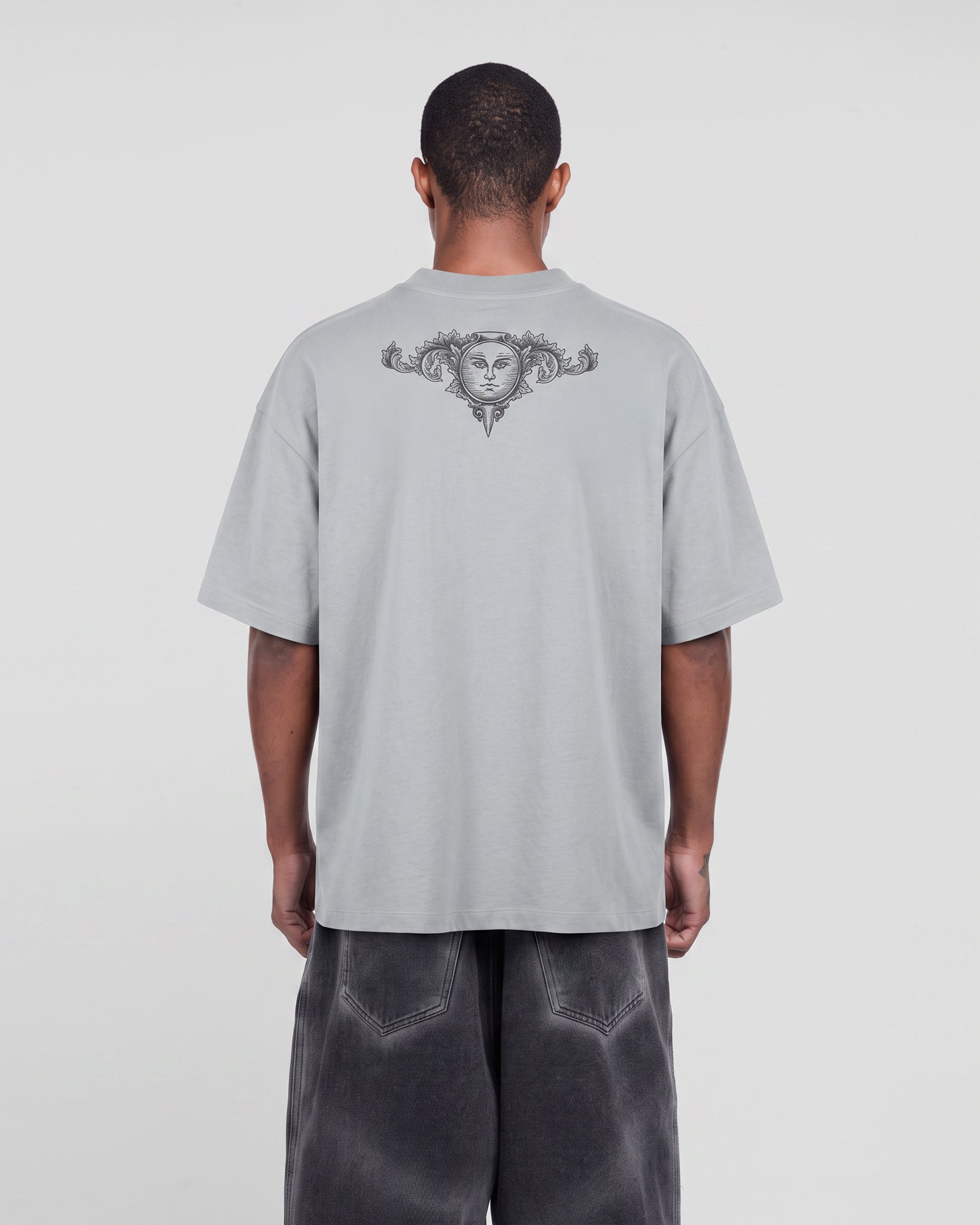 Moon Phases Tee Shirt (Graphite)