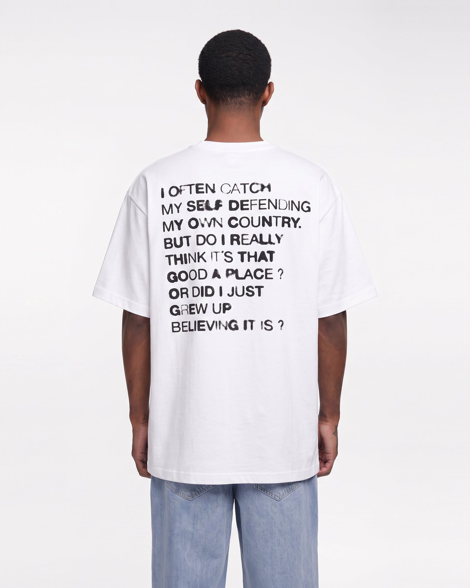 Self-Reflection Tee Shirt (White)