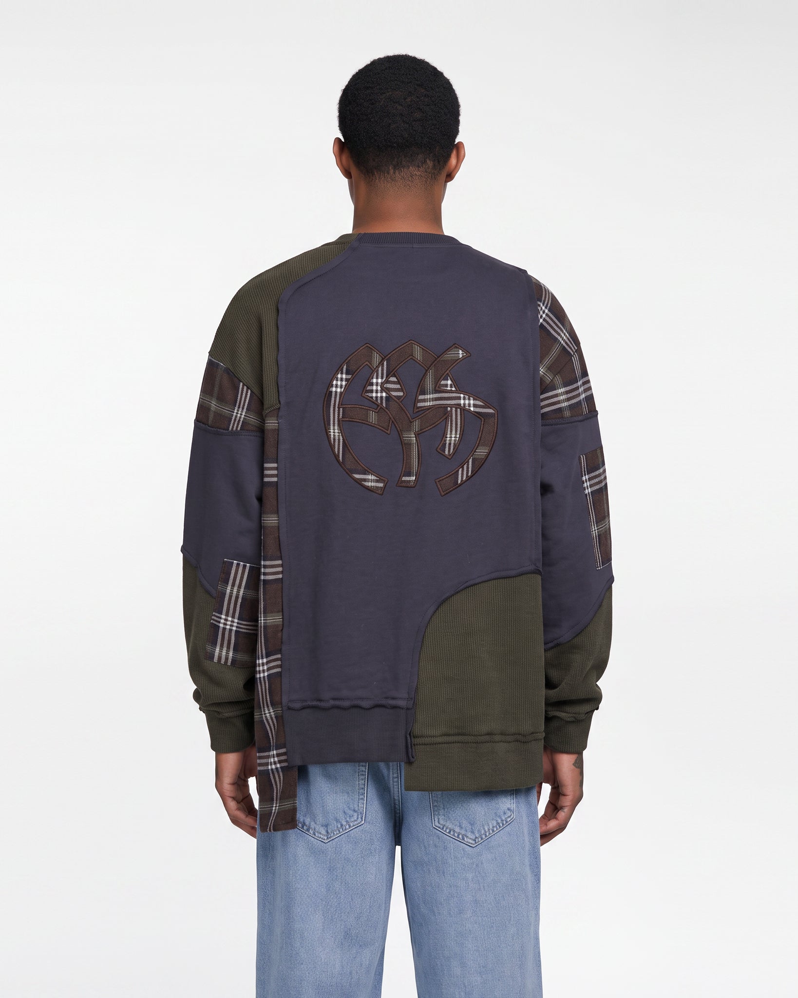 Distressed Sweatshirt (Oliver Green)