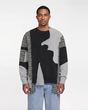 Distressed Sweatshirt (Storm Grey)