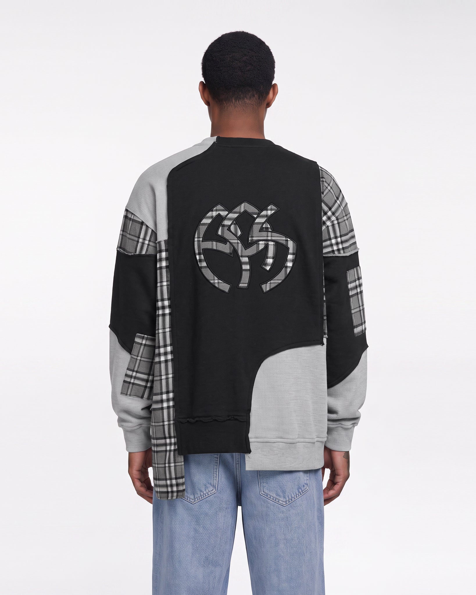 Distressed Sweatshirt (Storm Grey)