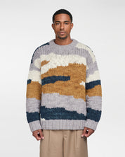 Knitted Puff Sweatshirt