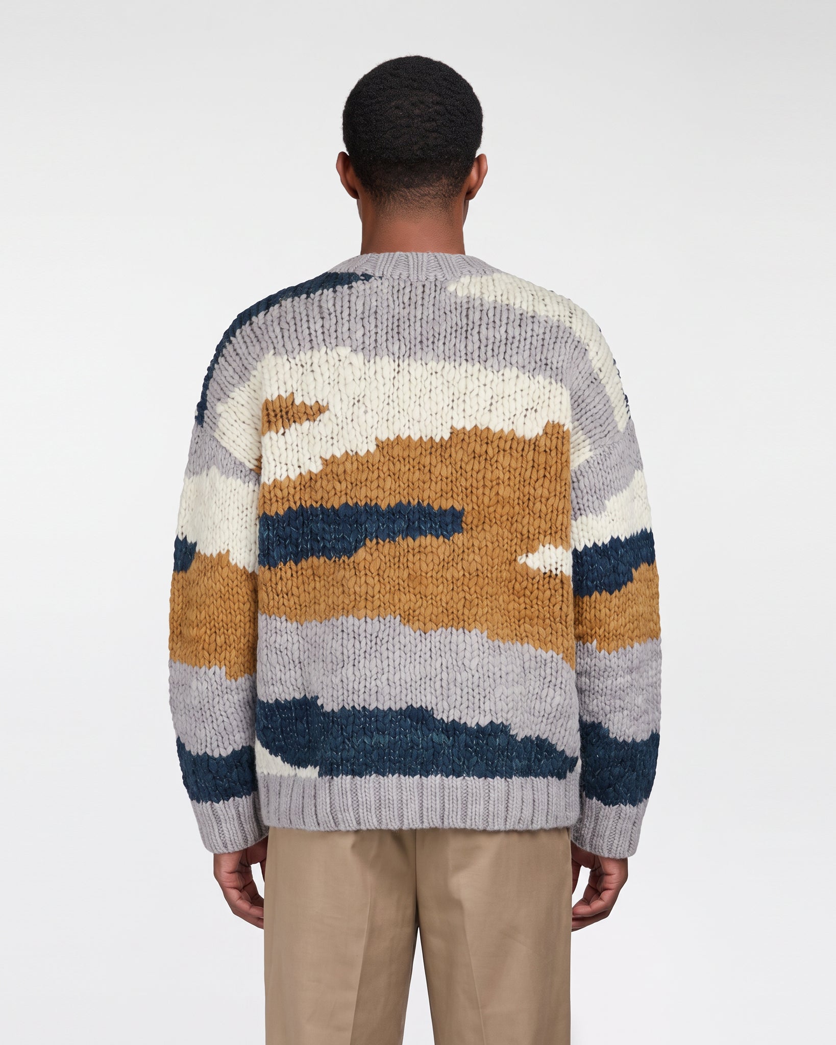 Knitted Puff Sweatshirt