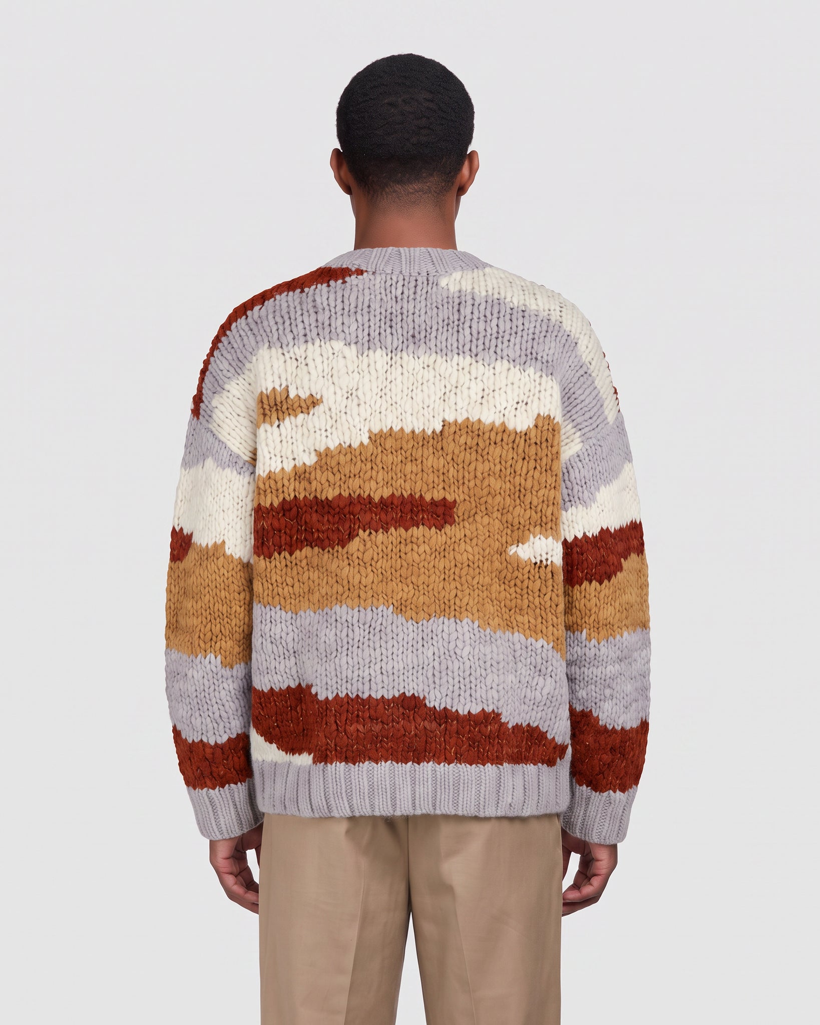 Knitted Puff Sweatshirt