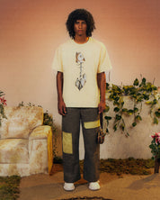 Spine Tee Shirt (Cream)