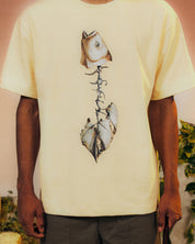 Spine Tee Shirt (Cream)