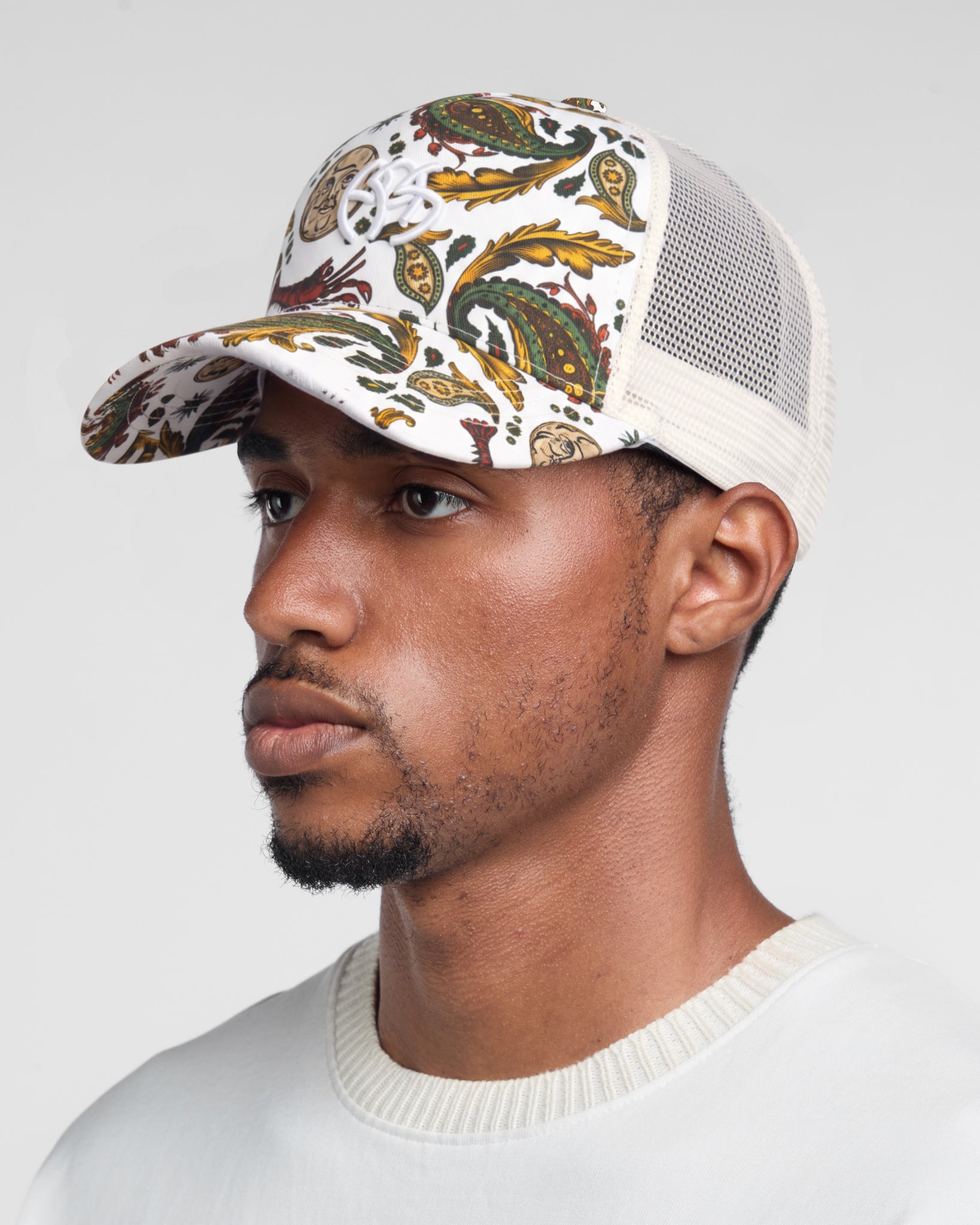 Pattern Trucker Hat (Multi)