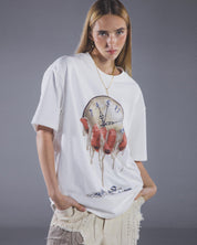 Fleeting Time Tee Shirt (White)