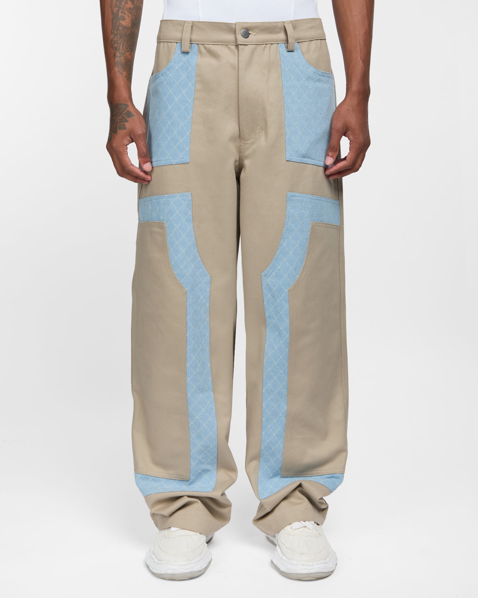 Cargo Denim Trousers (Multi)