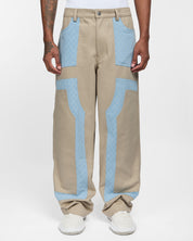 Cargo Denim Trousers (Multi)