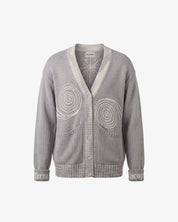 Knitted Cardigan (Pearl Grey)