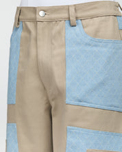 Cargo Denim Trousers (Multi)