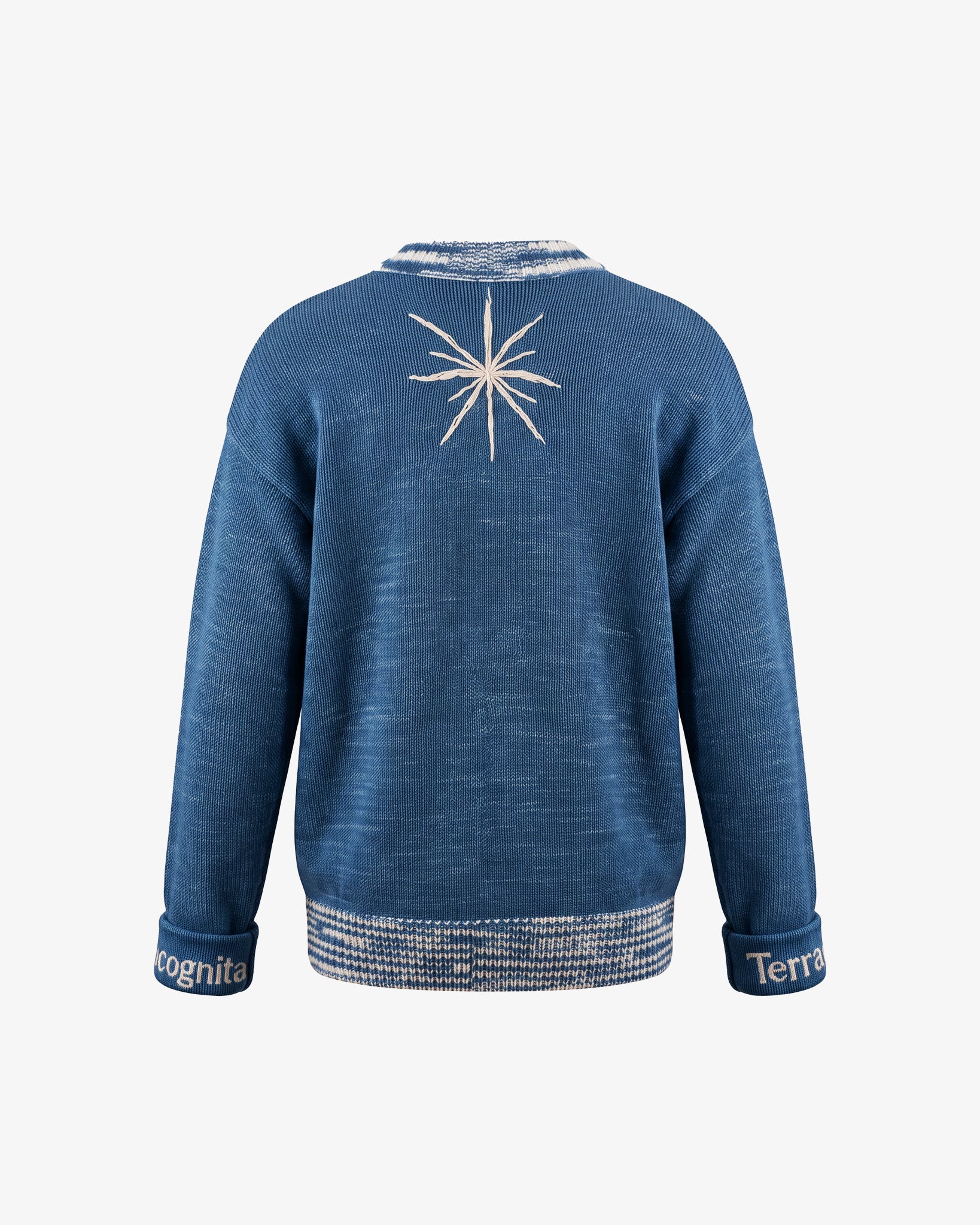 Knitted Cardigan (Lazuli Blue)