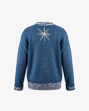 Knitted Cardigan (Lazuli Blue)