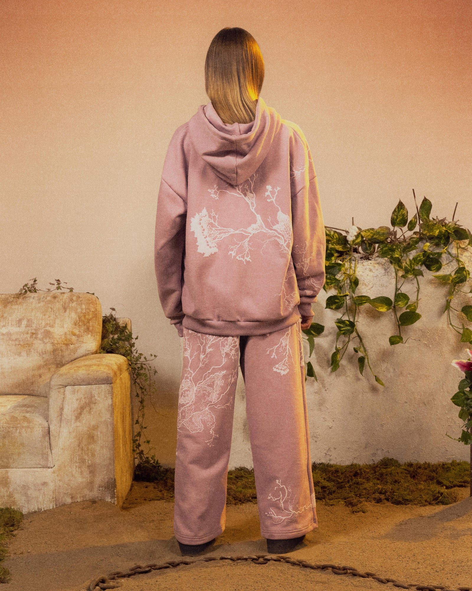 Cordyceps Sweatpants Ash Rose