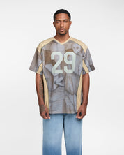 Mesh Tee with Print