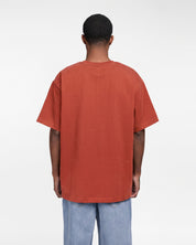 Ceci N'est Pas Une Marque Scribble Tee Shirt (Rust)