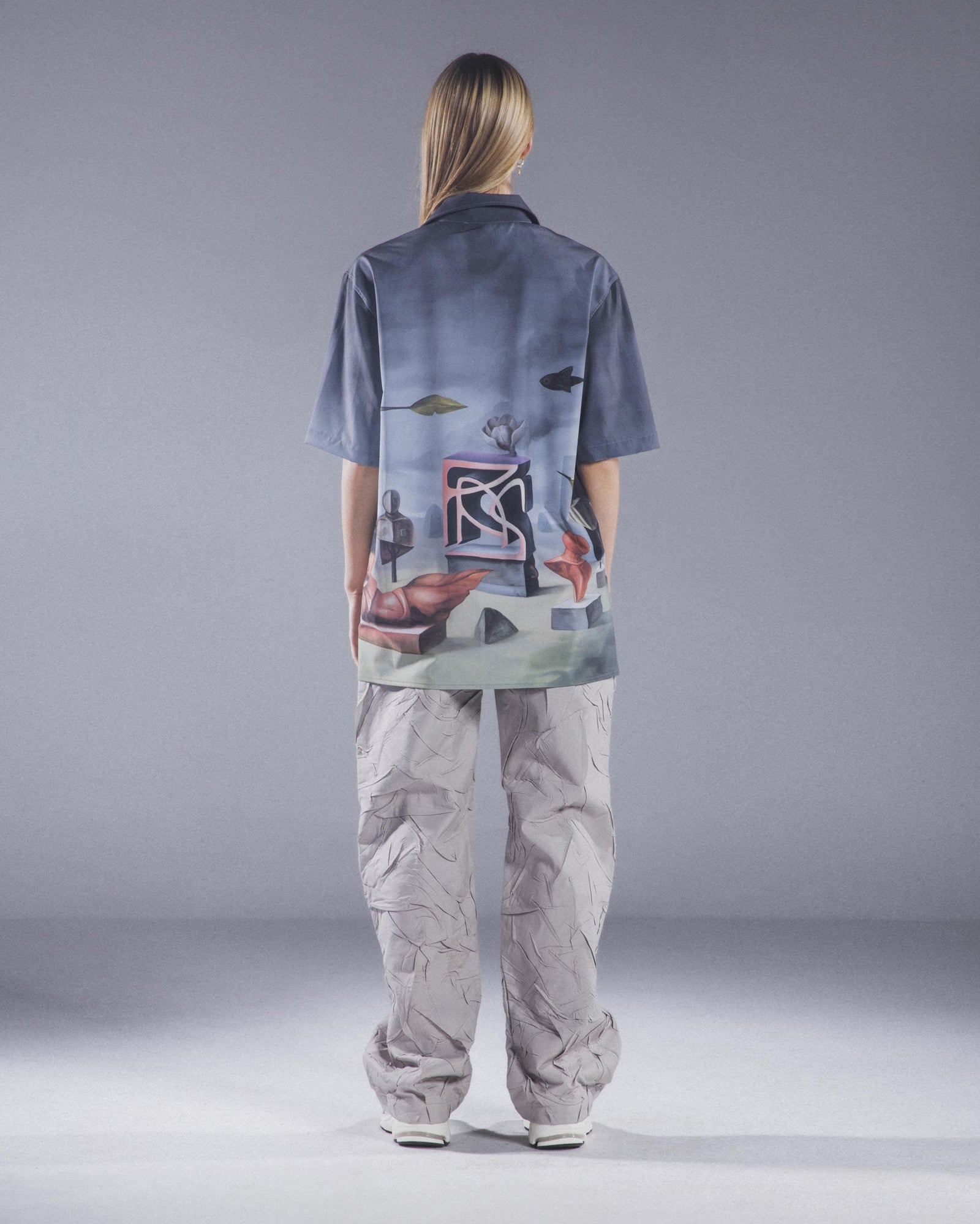 Wrinkled Trousers (Sand)