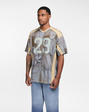 Mesh Tee with Print