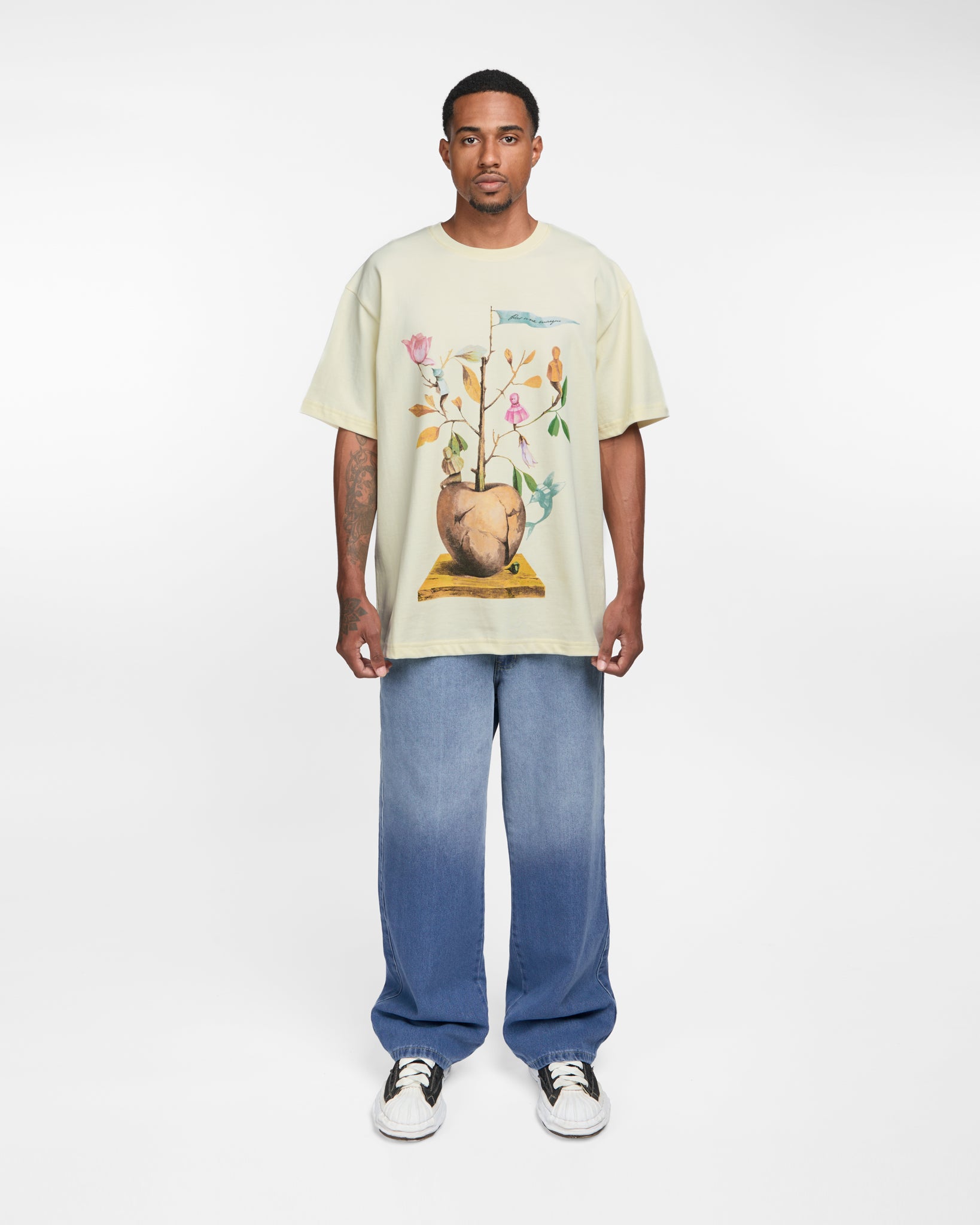 Apple Lenin Tee (Cream)