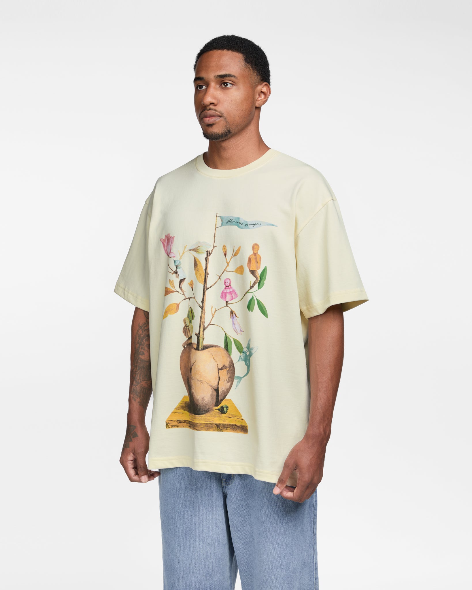 Apple Lenin Tee (Cream)