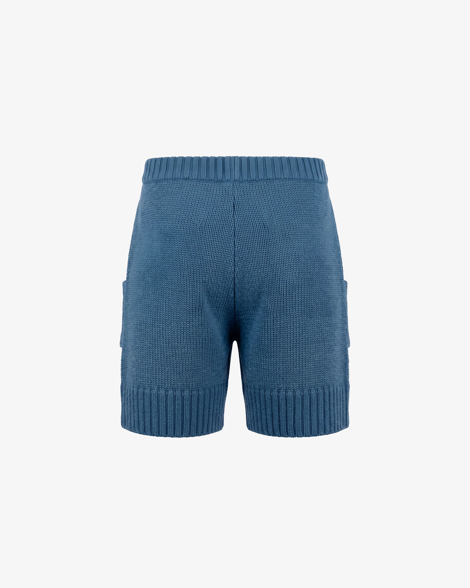Knitted Shorts (Lazuli Blue)