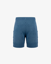 Knitted Shorts (Lazuli Blue)