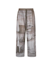 Printed Mesh Tracksuit Pants