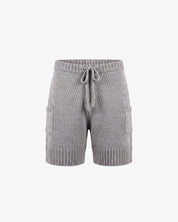 Knitted Shorts (Pearl Grey)