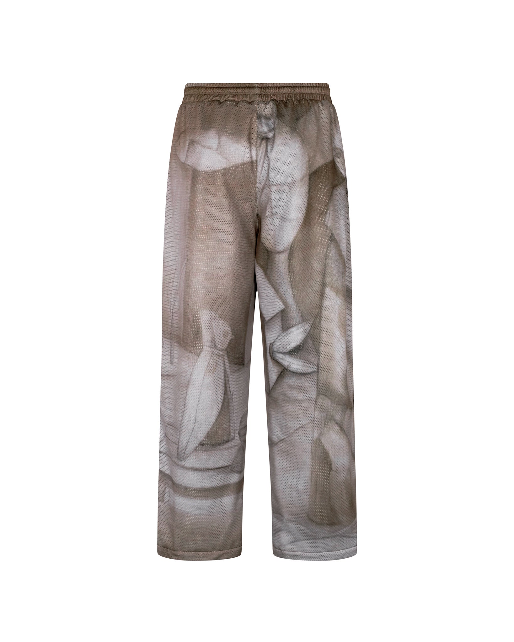 Printed Mesh Tracksuit Pants