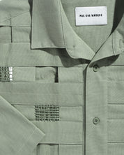 Embroidered Basket Linen Shirt