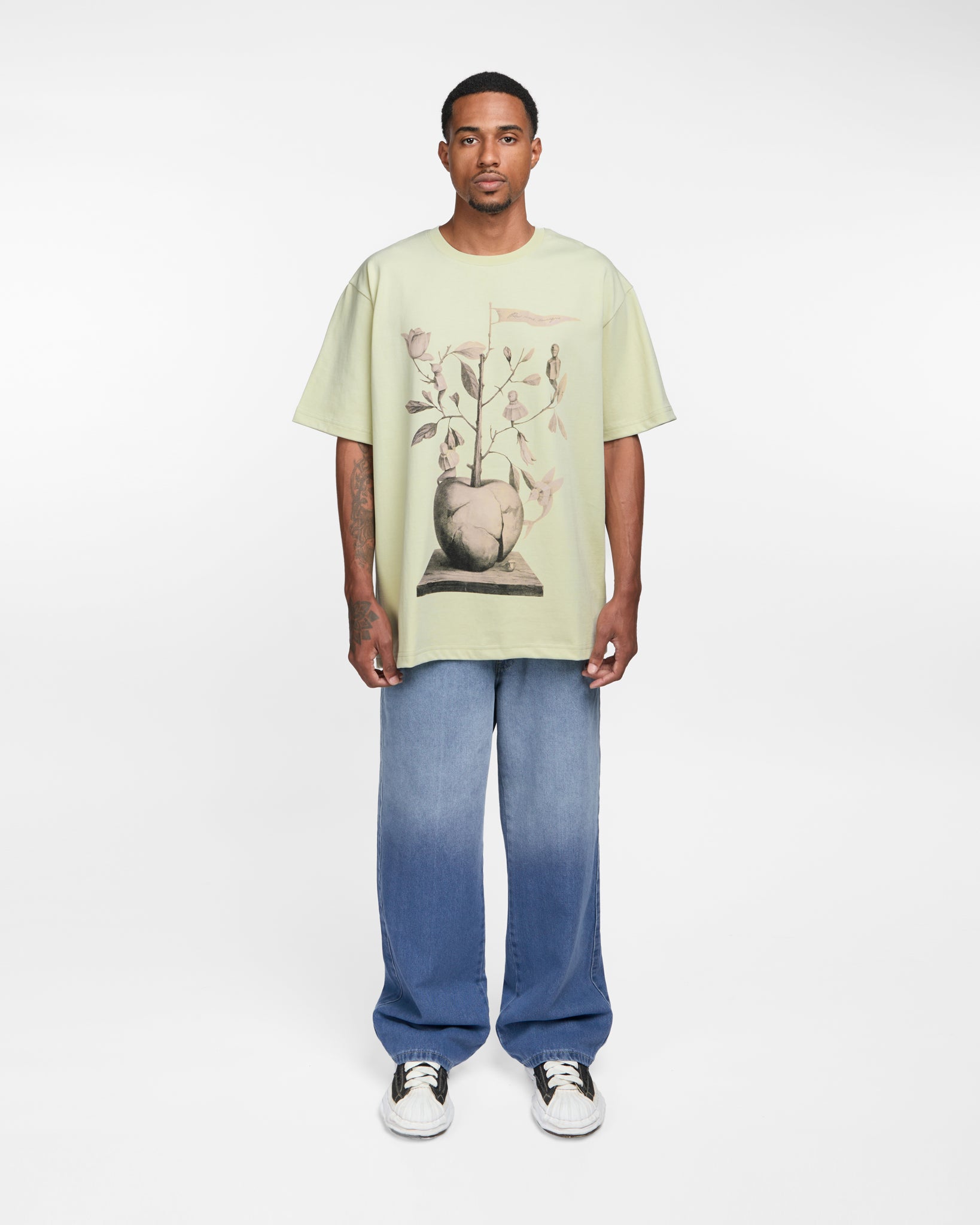 Apple Lenin Tee (Light Green)