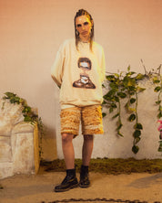 Curiously Strong Minds Sweatshirt Cream