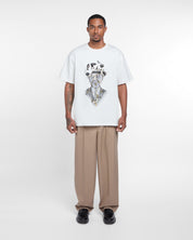 Magritte Foil Tee Shirt (White)