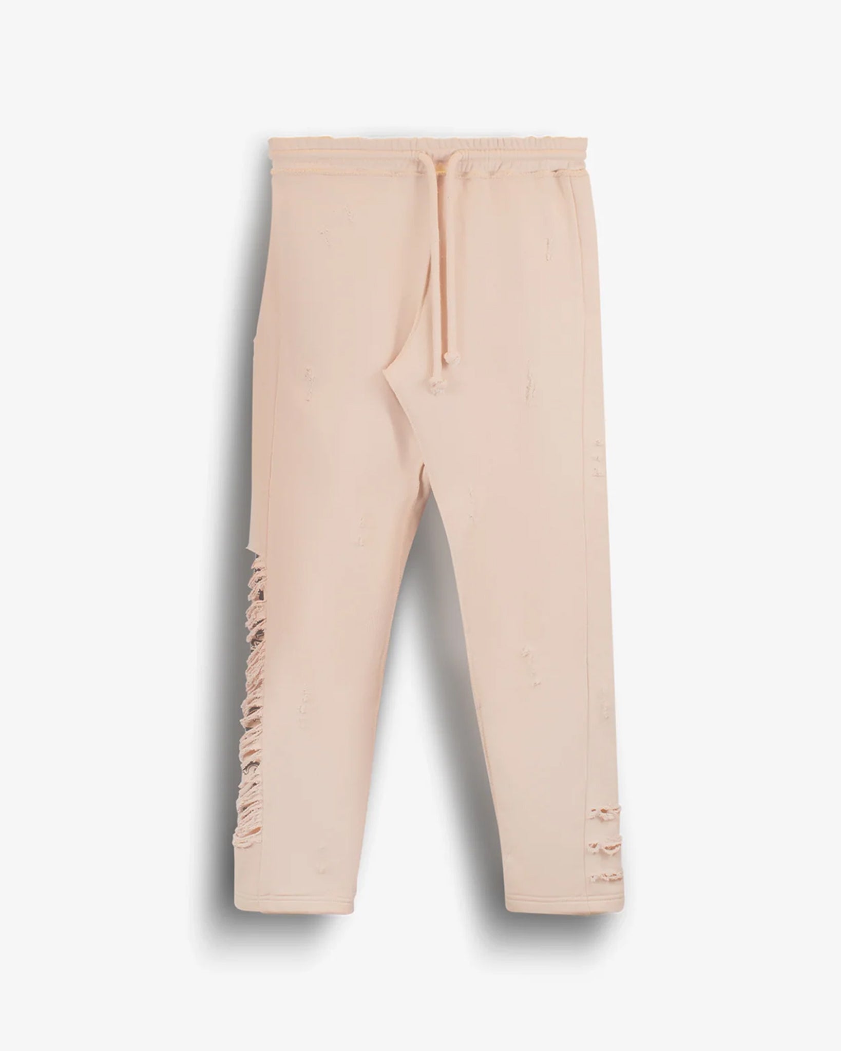 Distressed Sweatpants (Rose Pink)
