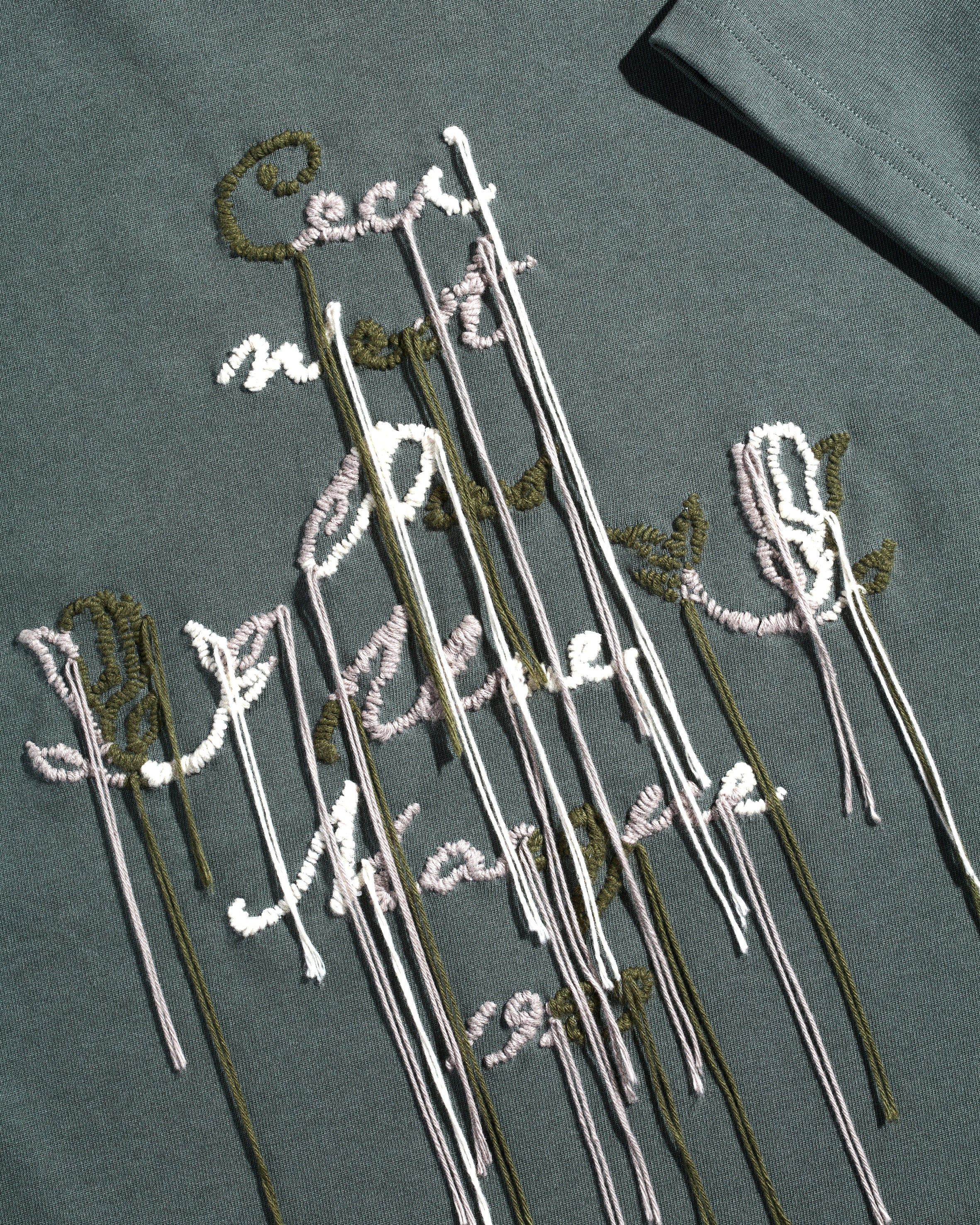Hand-Stitched Embroidery Ceci Tee