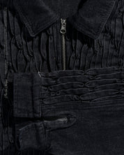 Pintack Denim Jacket