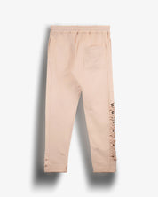 Distressed Sweatpants (Rose Pink)