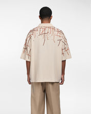 Linen Shirt Rooted Embroidery