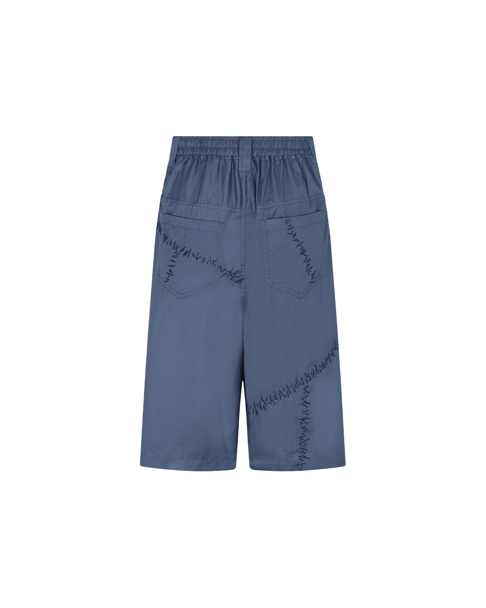Stitched Shorts (Blue)
