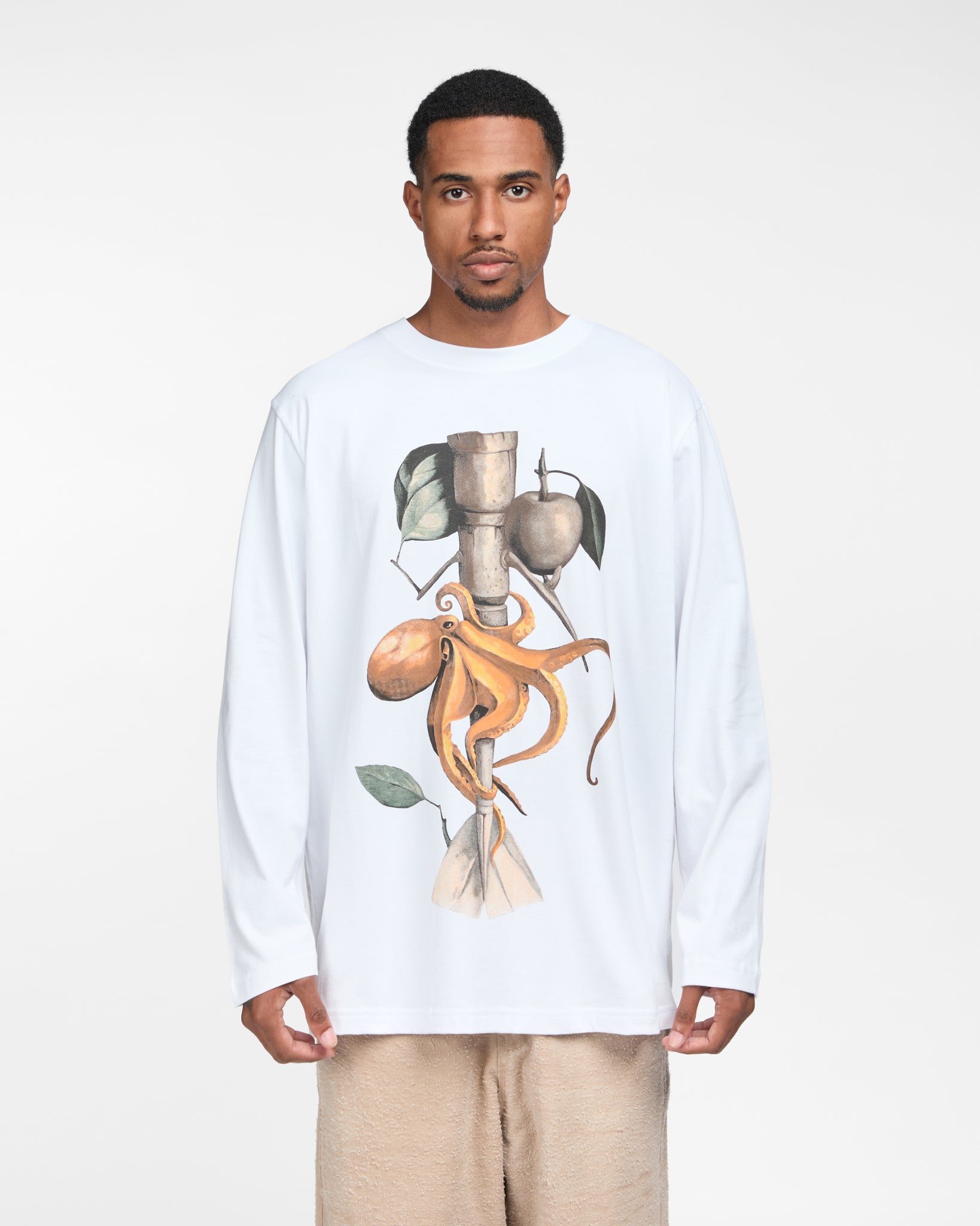 Long Sleeve T-Shirt (White)